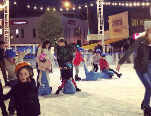 Winter Fun in Acland Street!!
